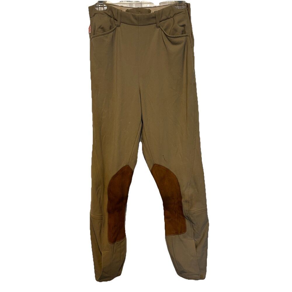Tailored Sportsman Breeches 28 Tan English Riding Horse Equestrian Jodhpurs USA